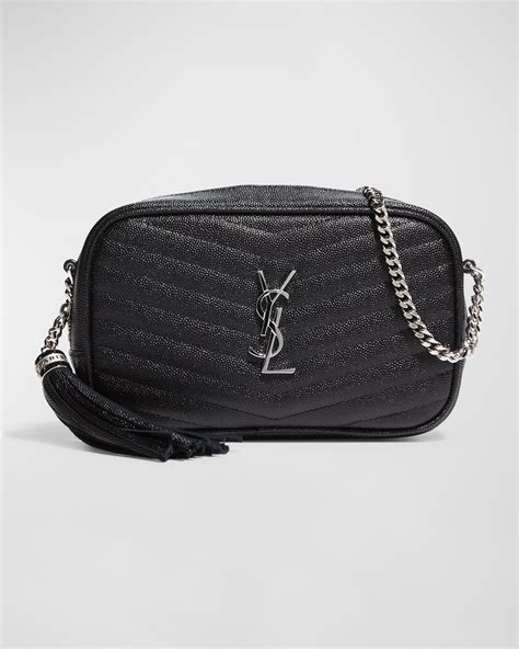 mini lou crossbody ysl reviews silver hardware|YSL mini lou camera bag.